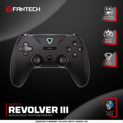 FANTECH REVOLVER III Wireless Gaming Controller - Gray