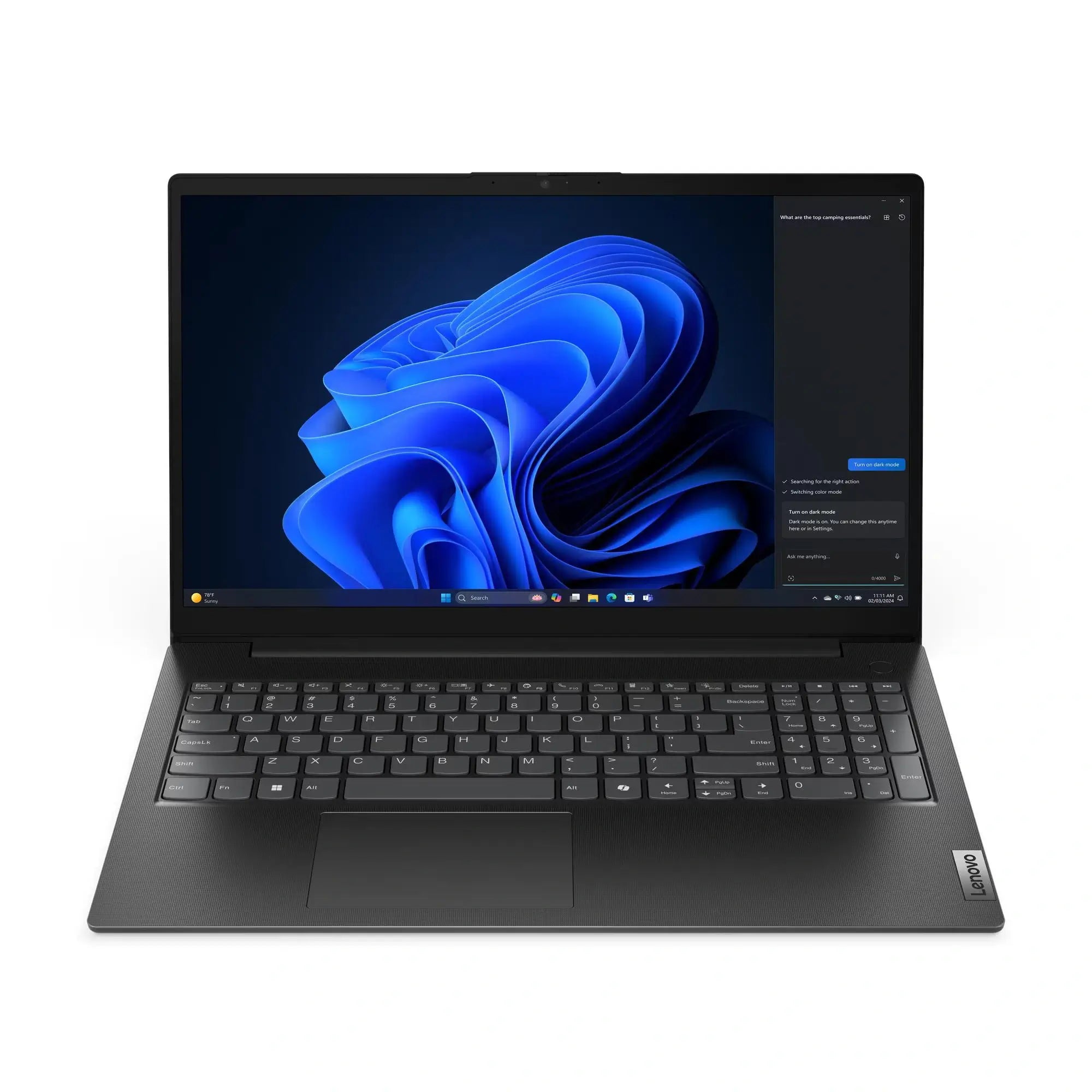 Lenovo laptop for portable computing
