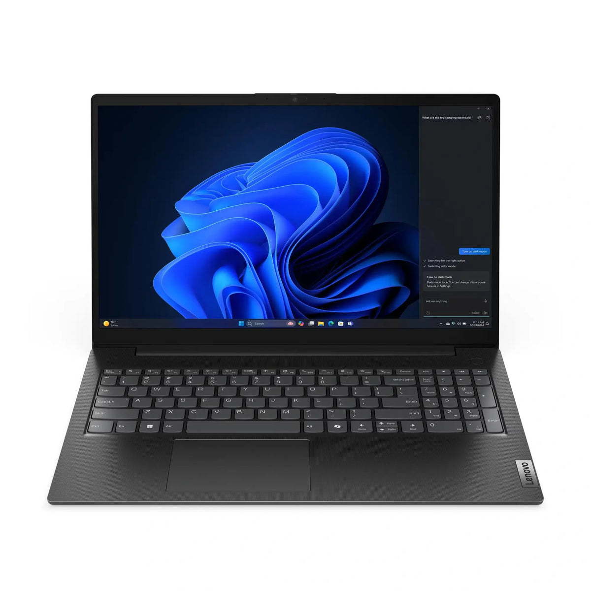 Lenovo V15 G5 IRL Business Laptop Black - 13th Gen Intel Core i5-13420H - 15.6-inch FHD Anti-glare - Integrated Intel UHD Graphics - 8GB DDR5 Ram Upgradeable