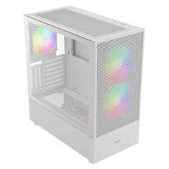 GAMDIAS TALOS M3 MESH ARGB MID TOWER GAMING CASE - WHITE