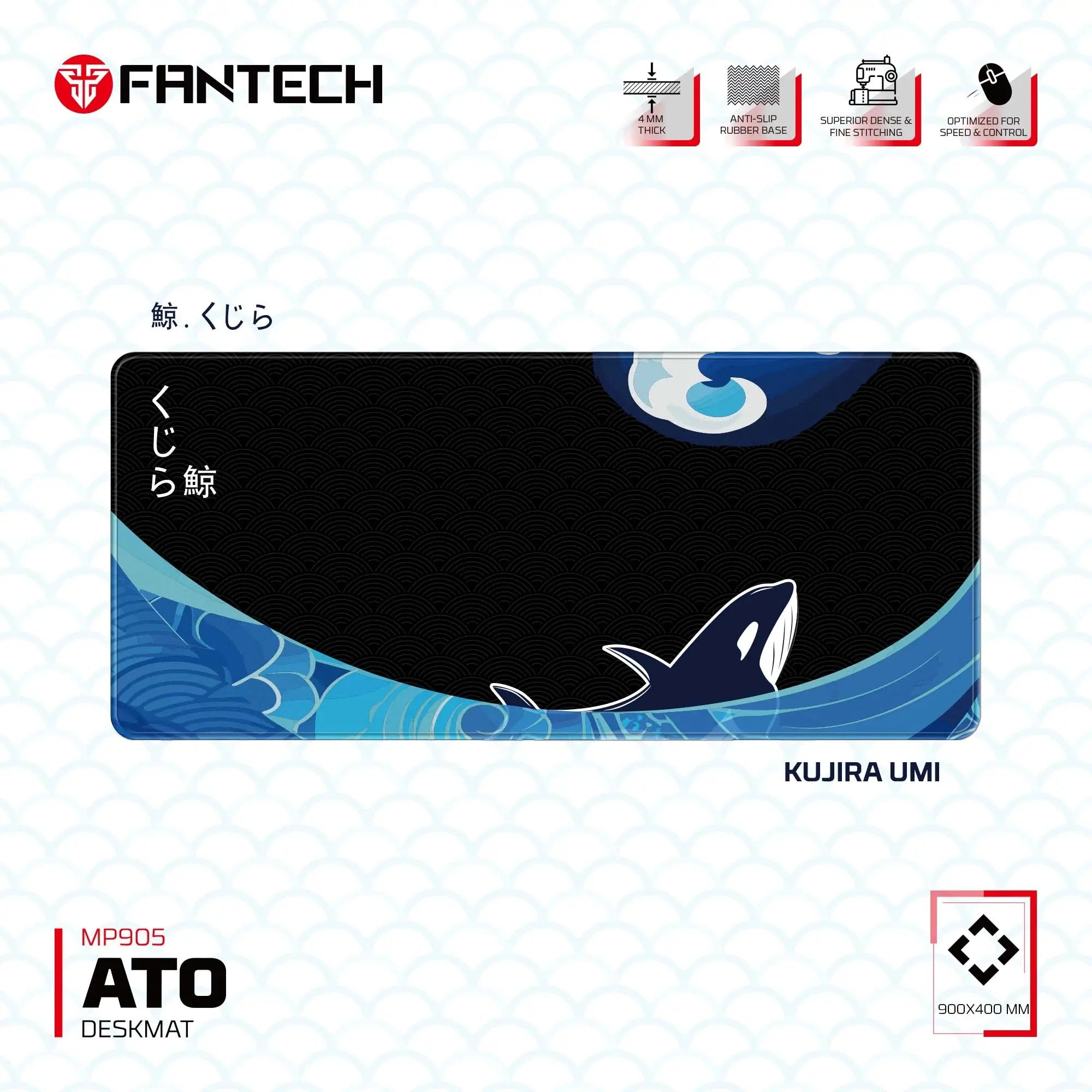 Fantech Ato Mp905 Kujira Umi Deskmat Mouse Pad Fantech Ato Mp905 Kujira Umi Deskmat Mouse Pad
