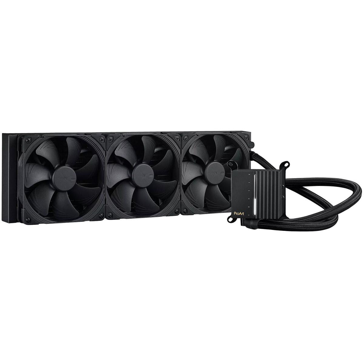 Asus ProArt LC 420 All-in-one Liquid CPU Cooler 420mm Radiator w/ Noctua Industrial PPC-2000 PWM 140mm & 3 Phase Motor