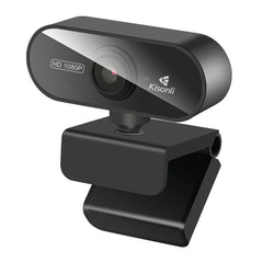 PRE VENDA - Webcam Kisonli PC6 1080p USB, Preta, PC6-1080