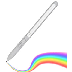 Hp Rechargeable G3 Stylus Pen Aive Pen Natural Silver Pressure Levels 4096 Compatible With Seleed Laptops Models