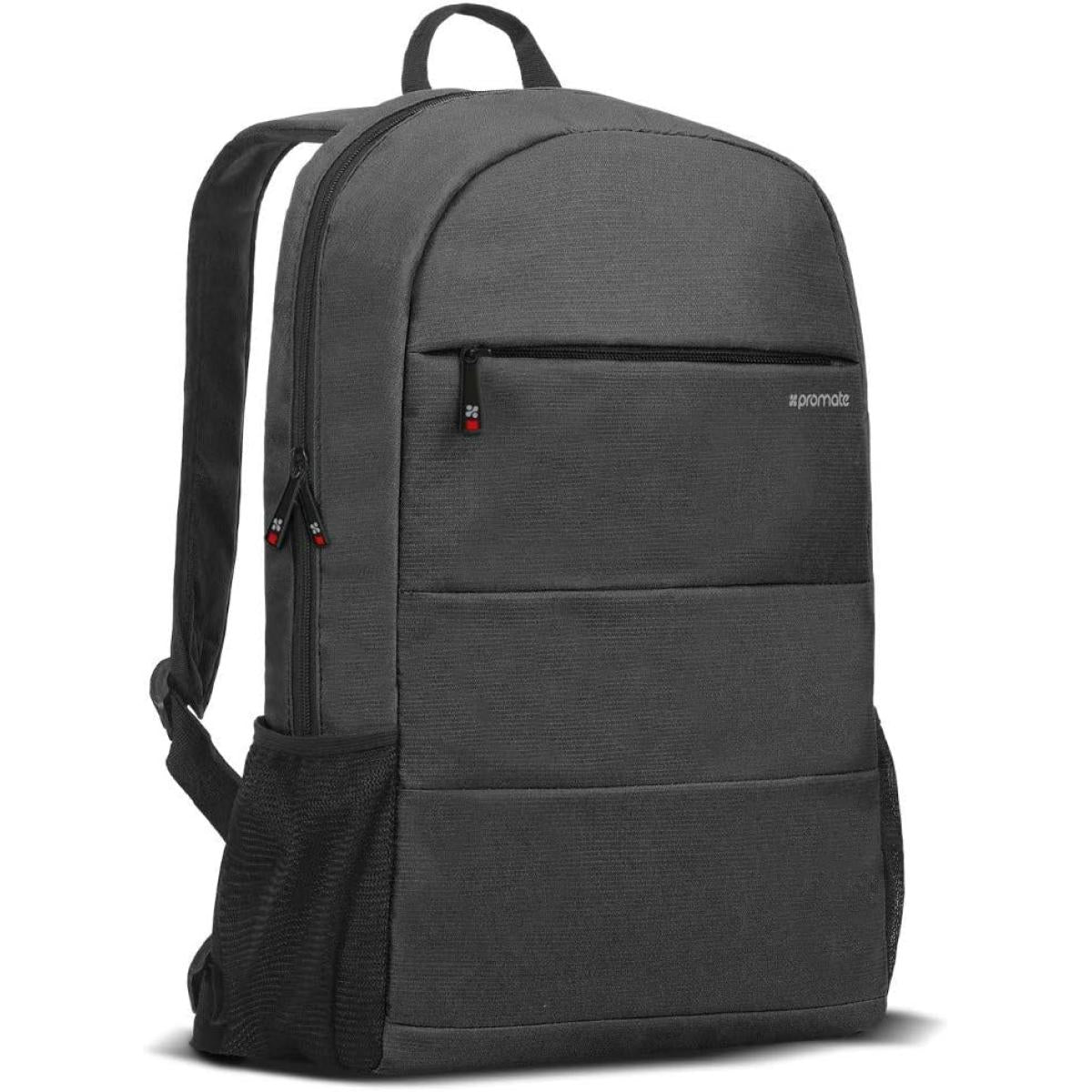 Promate Alpha Bp Travel Backpack Lightweight Water Resistant Anti Theft Secure Pockets & Adjustable Padded Strap Up To 15.6"