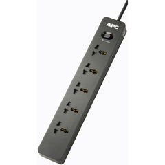 Apc Surgearrest Essential Surge Proteor 5x Universal Outlets 1.5m Extension Cord Uk Input - CompuMe