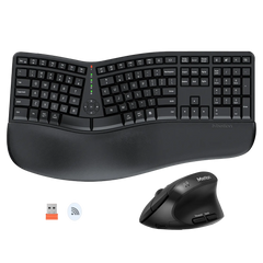 Meetion Director C Wireless Ergonomic Keyboard And Mouse Combo