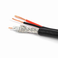 HAING Coaxial RG58 Cable Black 200m with Power Cable