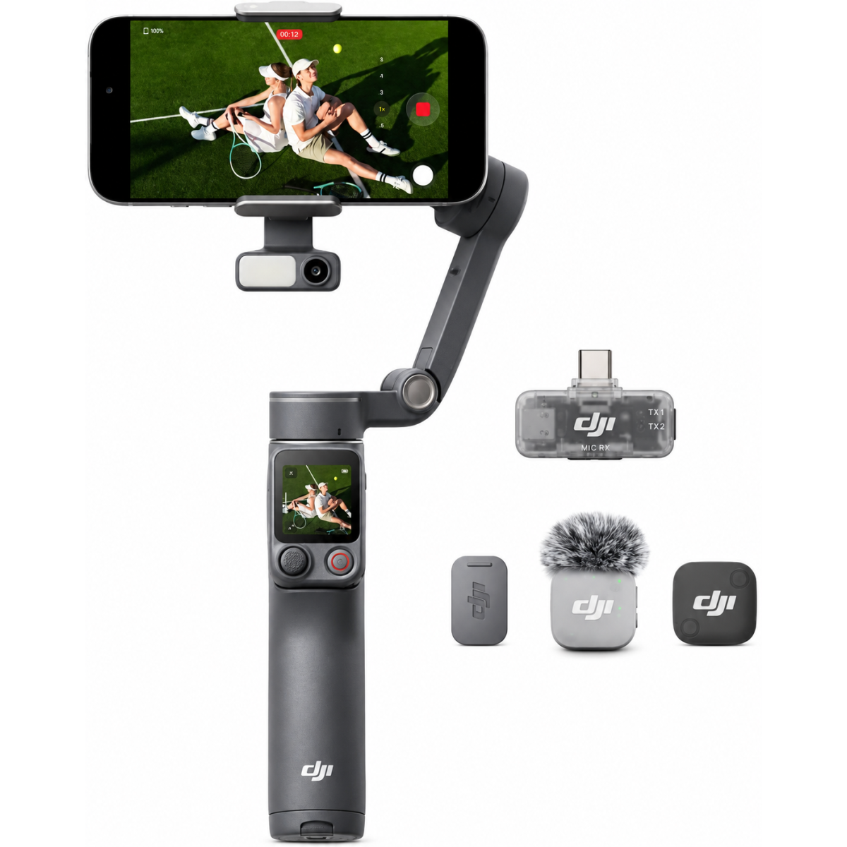 DJI Osmo Mobile 8P Creator Combo Smartphone Gimbal with Mic Mini 2