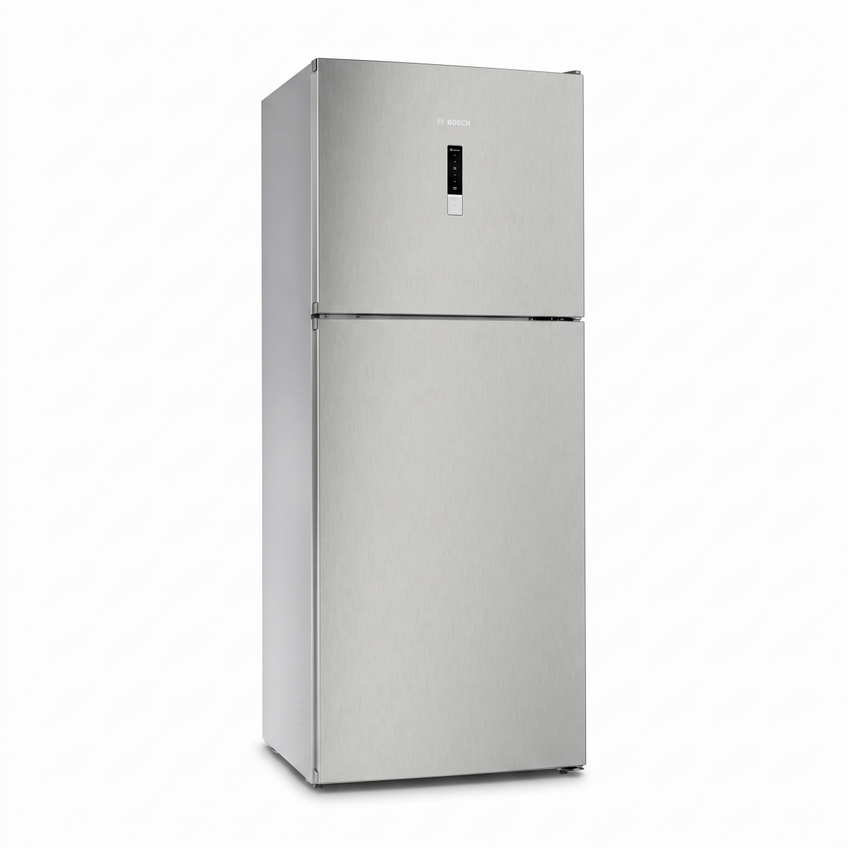 Bosch Free Standing Fridge with Freezer, Stainless Steel Look, 328Lit - KDN43VL20U