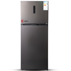 MEC Top Mount Refrigerator A++, No frost, Inverter, Display, 448Lit, Dark Inox - RTMC54SHQD