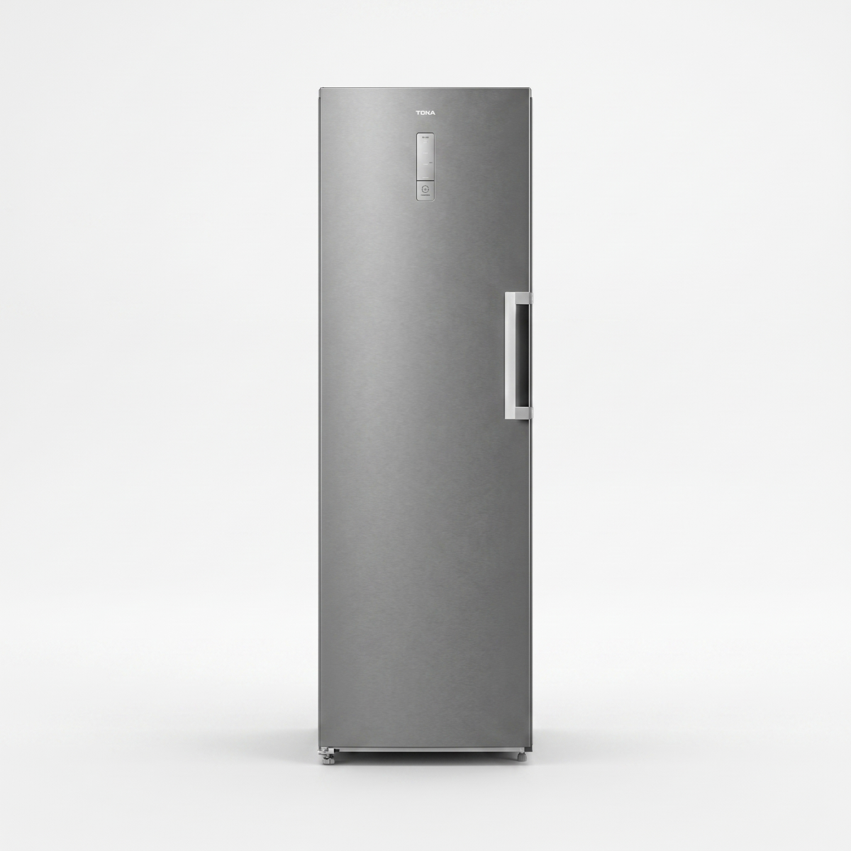 Teka Upright Freezer Free Standing, Single Door, 372Lit, Stainless Steel - RSF 75640 SS