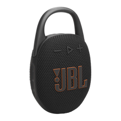JBL Clip 5 Portable Bluetooth Speaker Box Black - Waterproof and Dustproof