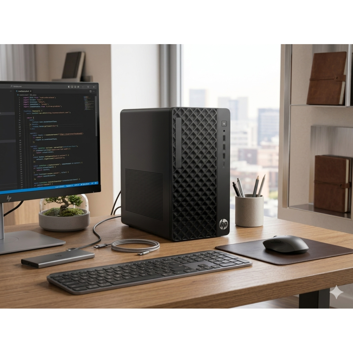 HP ProDesk 2 Tower G1i E Desktop PC - Intel Core i7-14700 - 8GB DDR5 - 512GB SSD - Wi-Fi 6 and Bluetooth HP ProDesk 2 Tower G1i E Desktop PC - Intel Core i7-14700 - 8GB DDR5 - 512GB SSD - Wi-Fi 6 and Bluetooth
