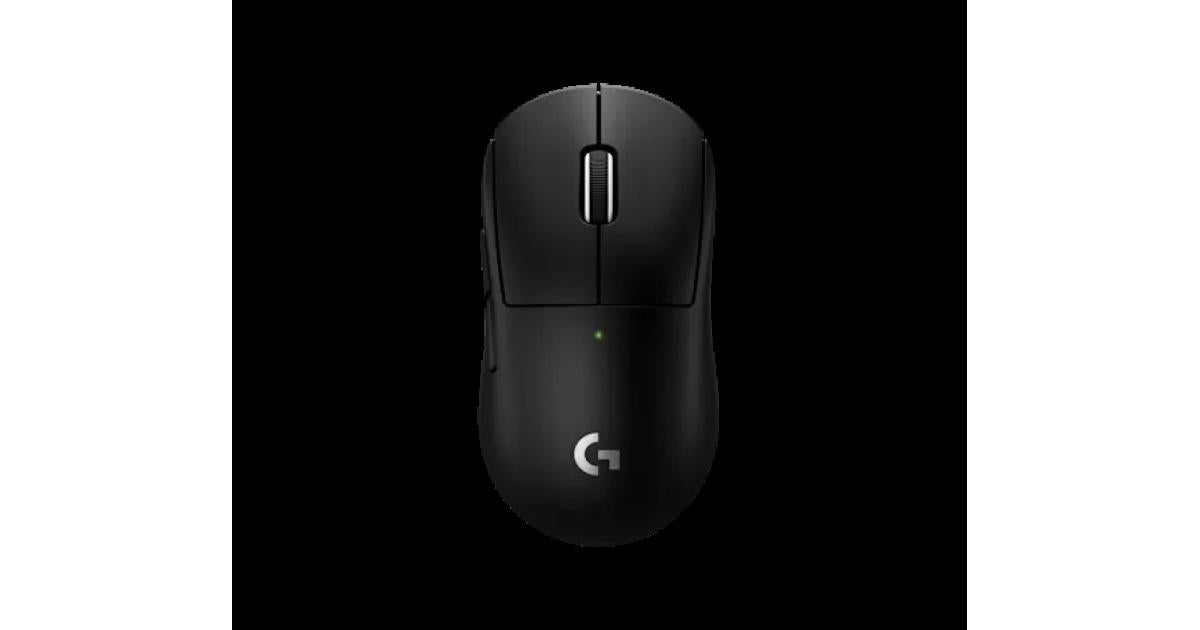 Logitech G PRO X SUPERLIGHT 2 Wireless Gaming Mouse – USB-C | 2kHz Polling | Lightforce Switches | Black