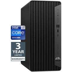 Hp Pro 400 G9 (2023) 13gen Intel Core I7 16 Cores Tower Commercial Grade W/ 3 Years Warranty (customized) Black - CompuMe