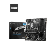 MSI PRO B760M-P Motherboard Intel B760 LGA 1700 Micro ATX MOTHERBOARD