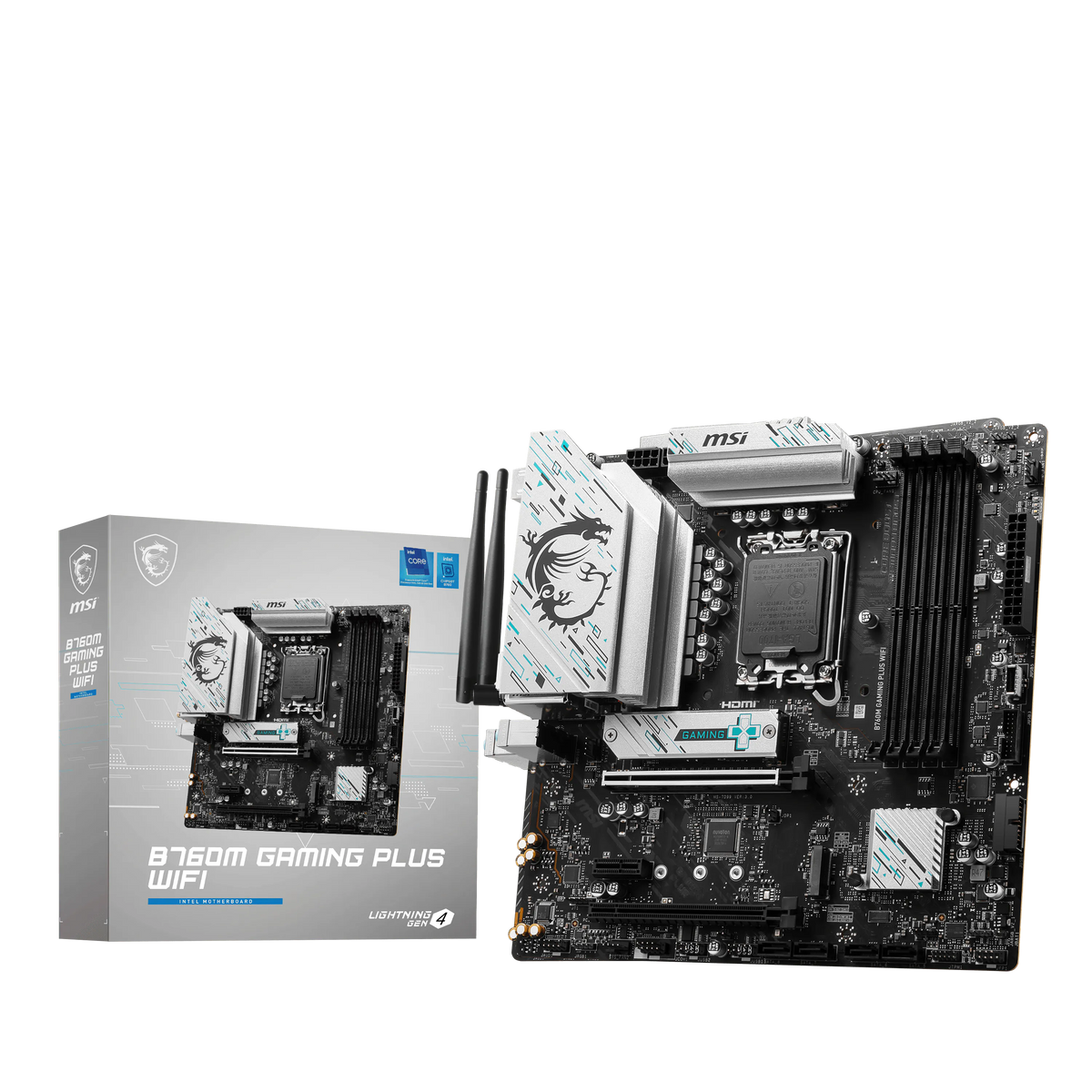 MSI B760M GAMING PLUS WIFI 6E MOTHERBOARD