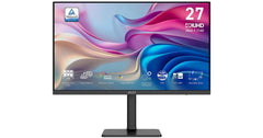 MSI Modern MD272UPHG 27" 4K UHD IPS USB Type-C 98W PD, Flat Business Monitor, 60Hz, 4MS,10 Bit, DCI-P3 97% HDR400, Adjustable Stand, Bezel-Less Display w/ KVM & Speakers