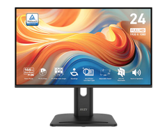 MSI PRO MP245PG E14 24" FHD IPS Monitor – 144Hz, Adjustable Stand, Black