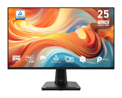 MSI PRO MP251 E14L 25" FHD IPS Monitor – 144Hz, 1ms, Black