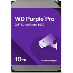 Wd 10tb Wd Purple Pro Surveillance Hard Drive 3.5" Sata 7200 Rpm 512 Mb Cache - CompuMe