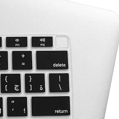 COVER FOR MACBOOK KEYBOARD WITH ARABIC LANGUAGE A2179, A2337, APPLE M1 CHIP (US LAYOUT) WITH TOUCH ID