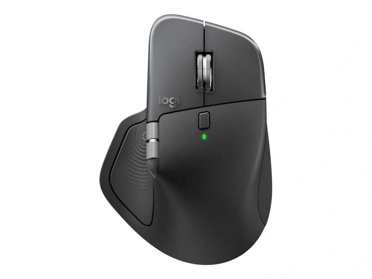 Logitech MX Master 4 Ergonomic Wireless Mouse - Graphite - Advanced Performance Haptic Feedback - Ultra-Fast Scrolling with haptic feedback