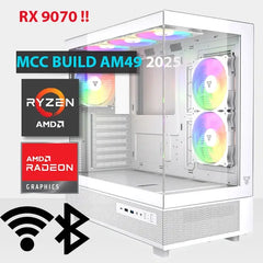 MCC AM49-25 - MIDAS Gaming PC Build || AMD Ryzen 9 9950X 16-Core - SAPPHIRE NITRO+ AMD Radeon RX 9070 Gaming OC 16GB GDDR6 Graphics Card