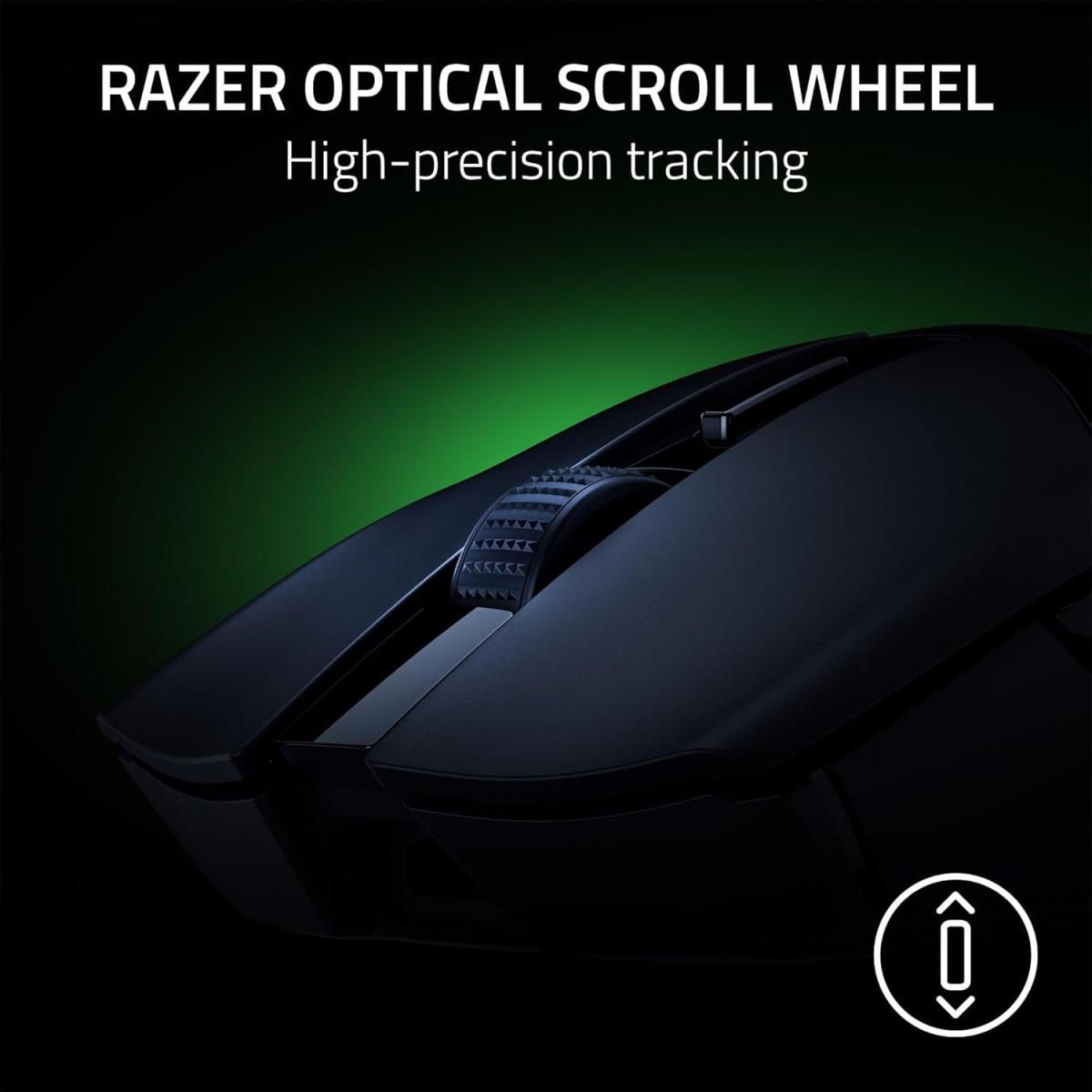 Razer RGB wireless Bluetooth gaming mouse for computer setup