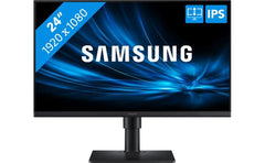 Samsung 24” (S40GD) Business Serise 24" IPS 100Hz , Eye Saver Mode, Game Picture Mode w/ Adjustable Stand & Display Port , HDMI & USB Hub - Black