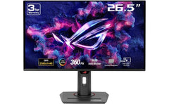 Asus Rog Strix Xg27acdng 27" Qd Oled Display, 2k Qhd , 360hz , 0.03ms Displayhdr™ 400 Asus Oled Care+, G Sync Compatible W/ Usb C® 90w Power Delivery , Black