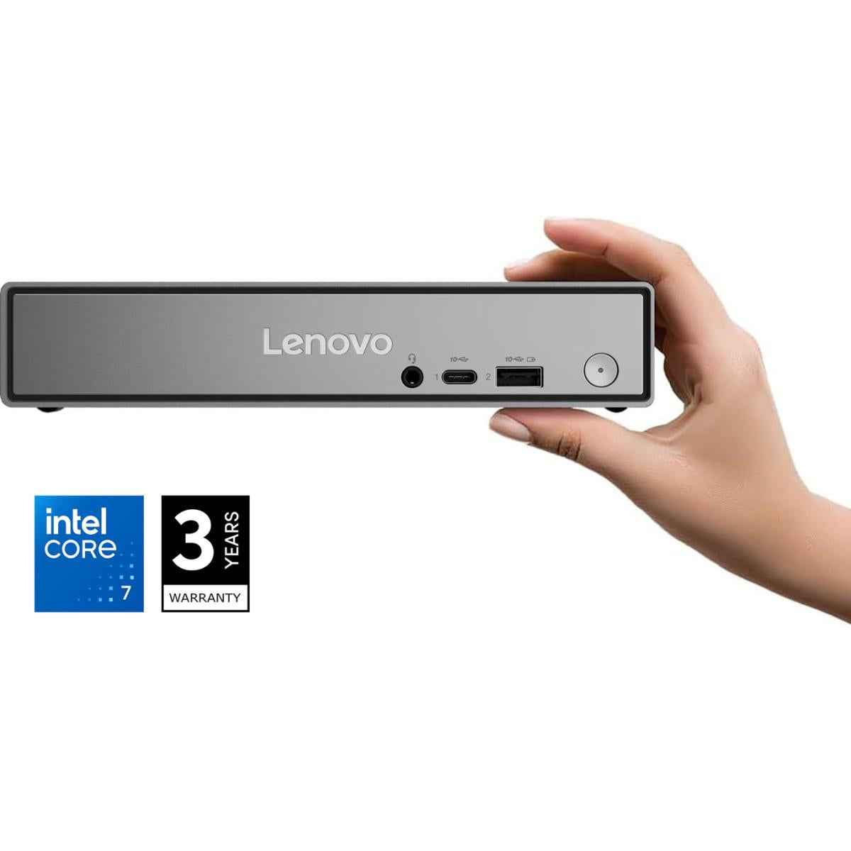 Lenovo Thinkcentre Neo 50q Gen 5 (2025) Tiny Pc Intel® Core 7 240h 10 Cores High Performance Processor W/ Wireless & Bluetooth Black