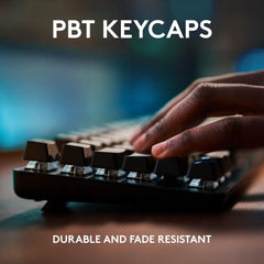 Logitech G413 TKL SE Wired Mechanical Gaming Keyboard - PBT keycaps