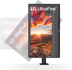 LG 32UN880K-B UltraFine Business Monitor - 31.5-inch 4K UHD 5ms 60Hz HDR10 Height Adjustable
