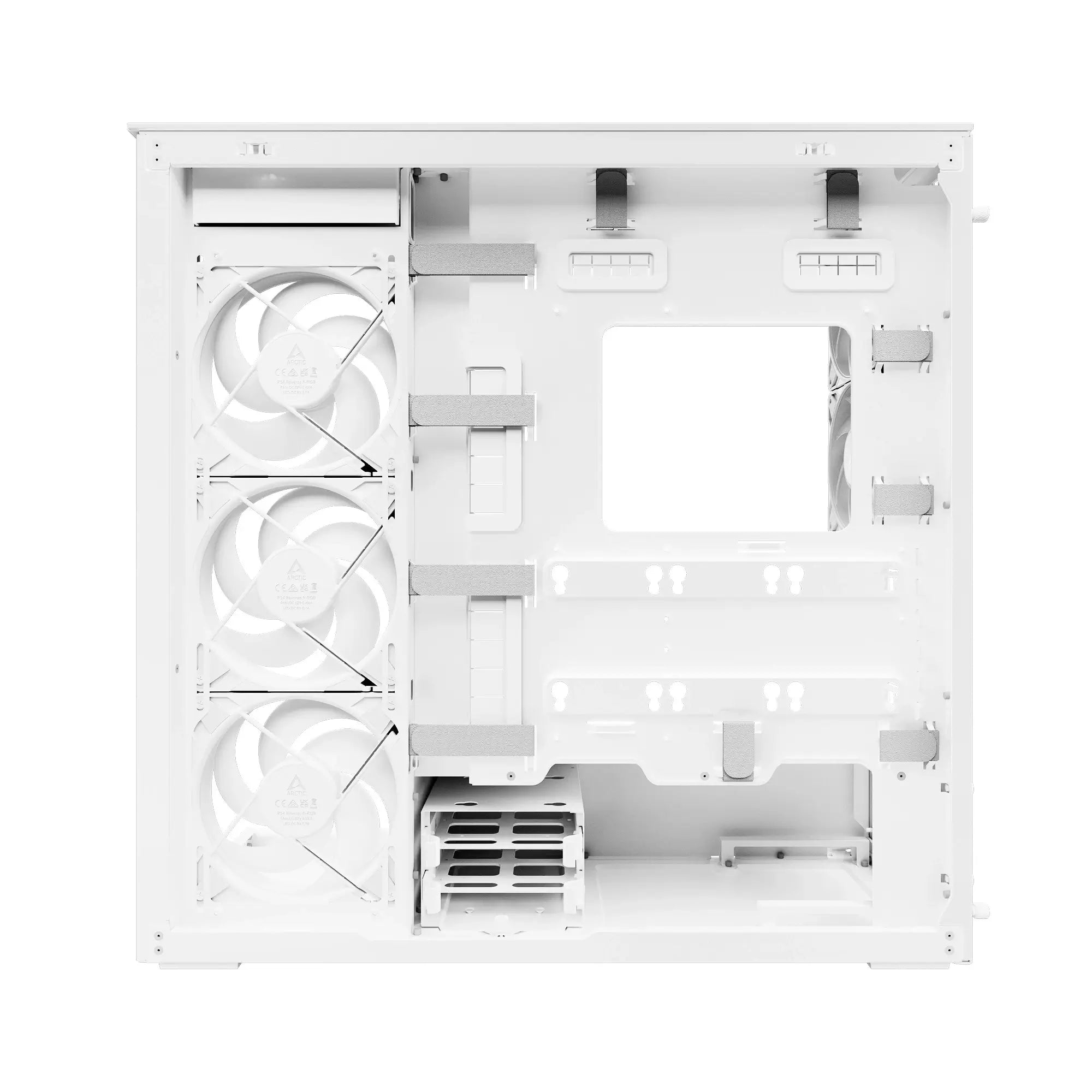 Arctic Xtender Vg White Clear Glass Premium E Atx Pc Gaming Case Arctic Xtender Vg White Clear Glass Premium E Atx Pc Gaming Case