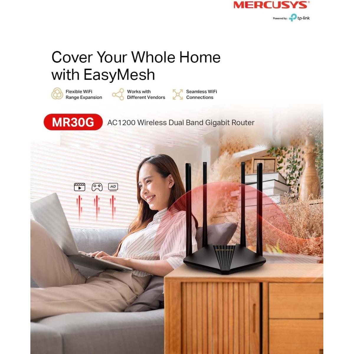 MERCUSYS wireless Wi - Fi router for network connectivity