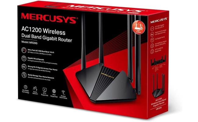 MERCUSYS wireless Wi - Fi router for network connectivity