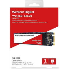Western Digital 500gb Wd Red Sa500 Nas 3d Nand Internal Ssd Sata Iii 6 Gb/s, M.2 2280, Up To 560 Mb/s
