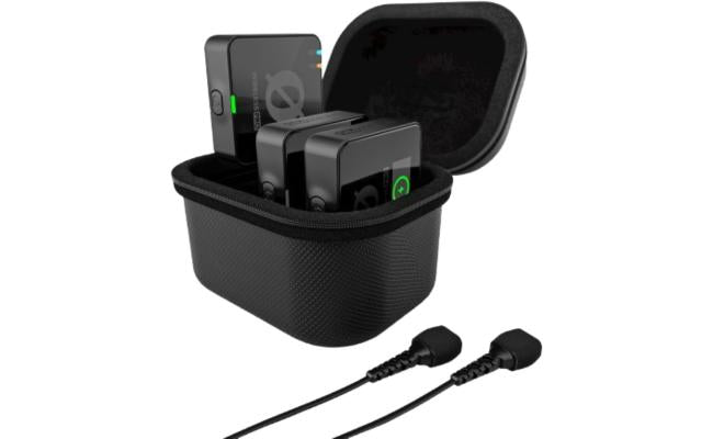 RODE wireless microphone for audio recording