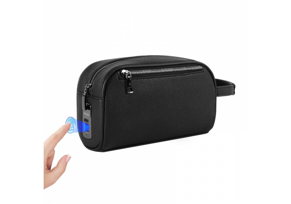 STECH FL-V2417-PU Smart clutch bag with fingerprint unlocking