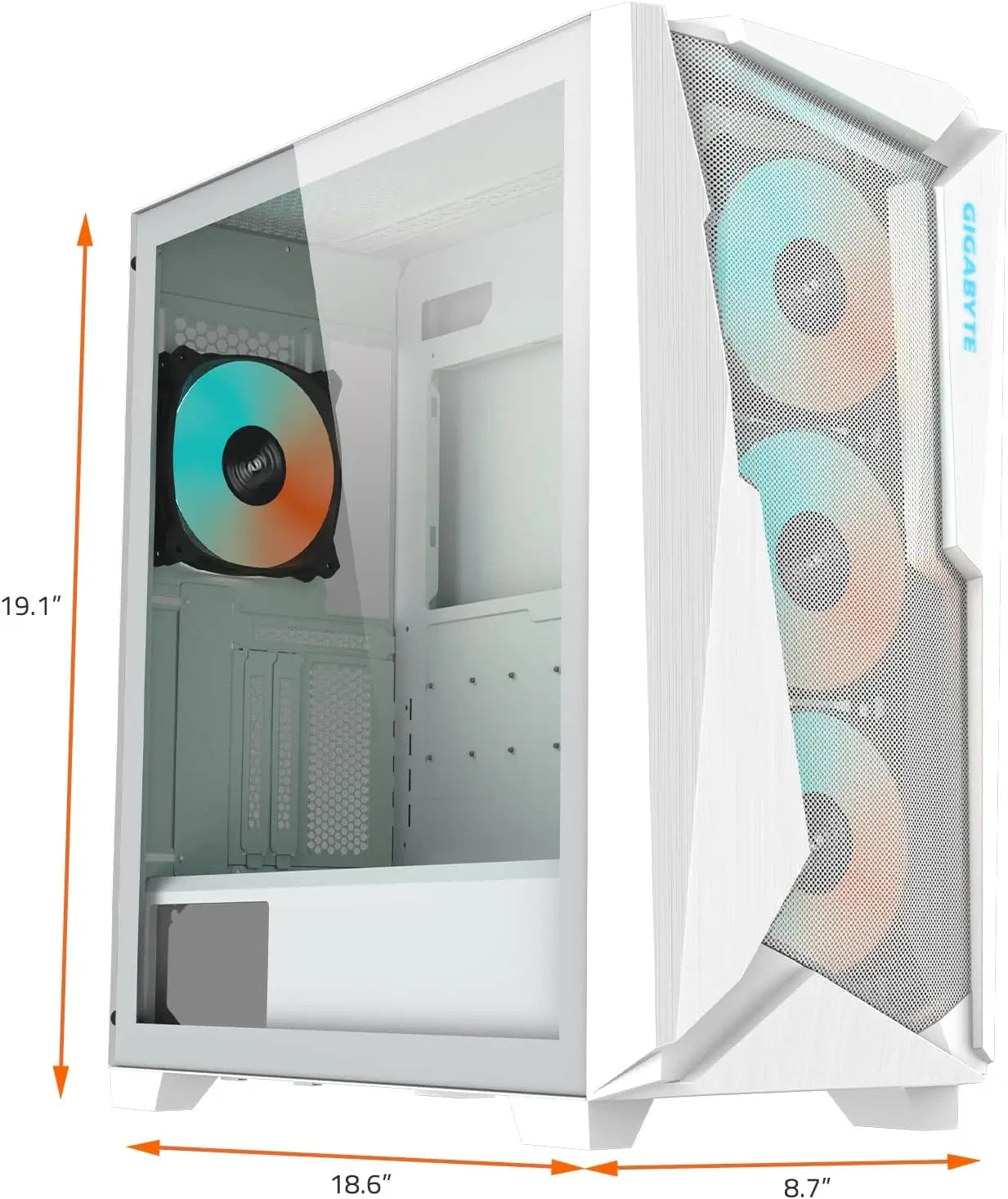 Gigabyte C301gw V2 Glass Tower Argb Gaming Case Gigabyte C301gw V2 Glass Tower Argb Gaming Case