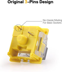Redragon A113 Bullet-s (24 Soft Linear Mechanical Switches)