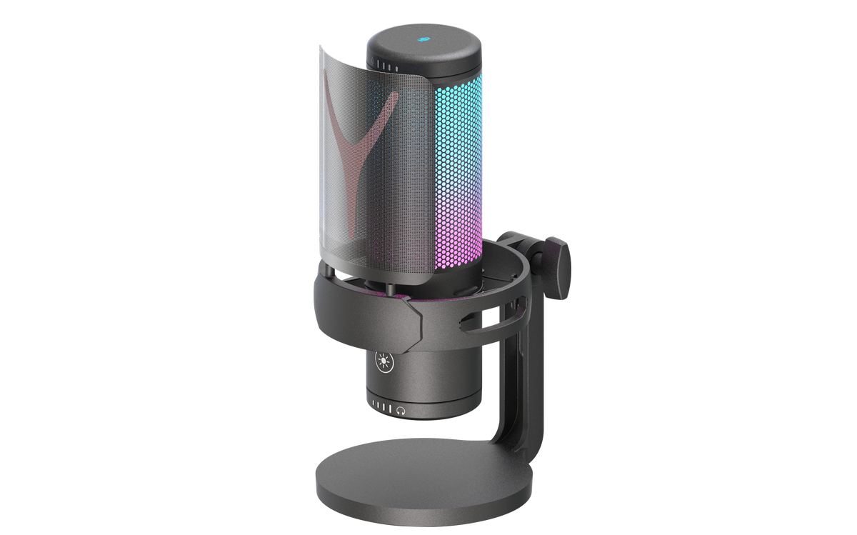 Gameak JO Gaming Accessories Store Redragon Fenris GM301 Streaming Microphone with streaming equipment
