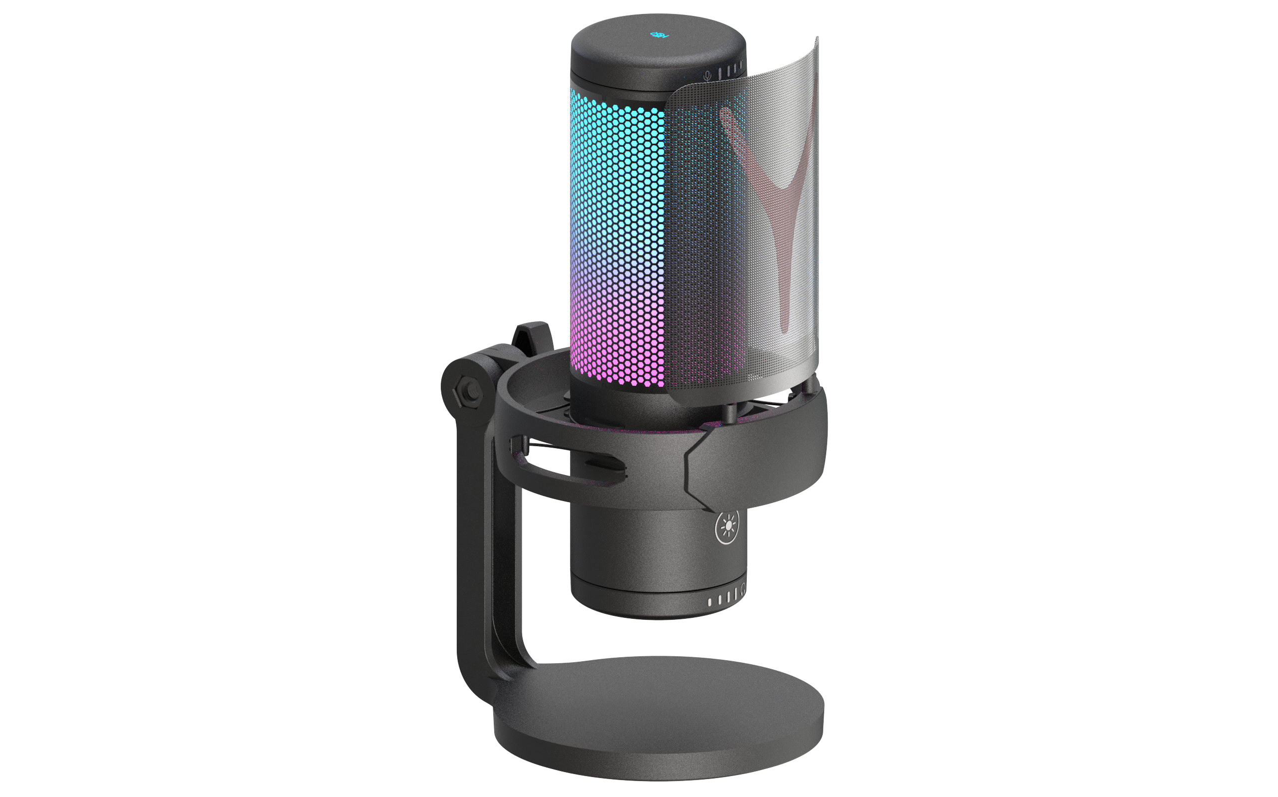 Gameak JO Gaming Accessories Store Redragon Fenris GM301 Streaming Microphone with streaming equipment