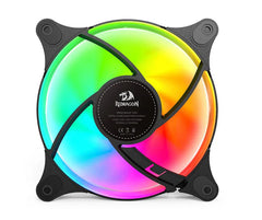Redragon Gc-f013 x 3 Cpu Fan 120mm Argb Case Cooler Fan, 4pin Pwm Silent