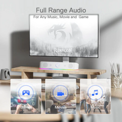 Redragon Gs560 Adiemus Gaming Speaker | White