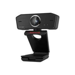 Redragon Gw800 1080p Pc Webcam with Built-in Dual Microphone, 360° Rotation -
