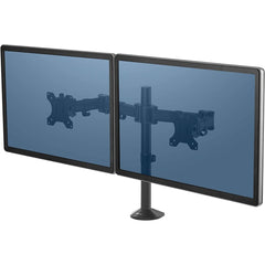 Fellowes Reflex Series Dual Adjustable Computer Monitor Stand For 2 Monitors Up To 27" Monitor Capacity - CompuMe