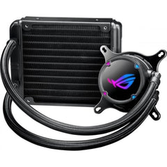 Asus ROG Strix LC120 RGB all - in - one liquid CPU water cooler with Aura Sync, LGA1700 Support